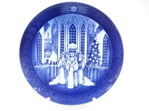 ROYAL COPENHAGEN　ロイヤルコペンハーゲン　サンタルチア　イヤープレート(1991年)　洋食器